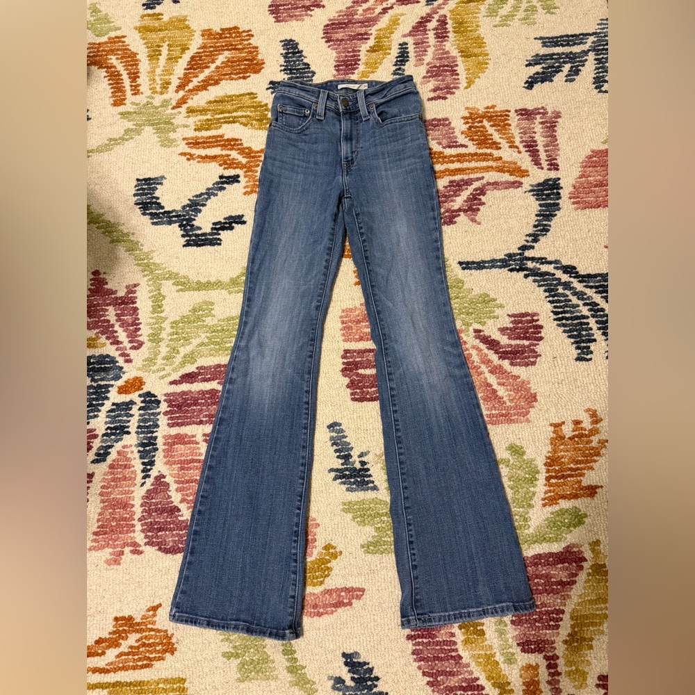 Levi's Medium Blue Flare Leg Jeans